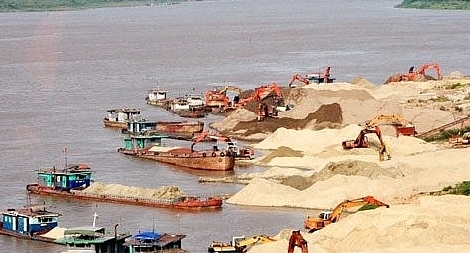 Từ ngày 10/4/2020, cấm khai thác cát sỏi tại khu vực có nguy cơ sạt lở